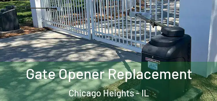 Gate Opener Replacement Chicago Heights - IL