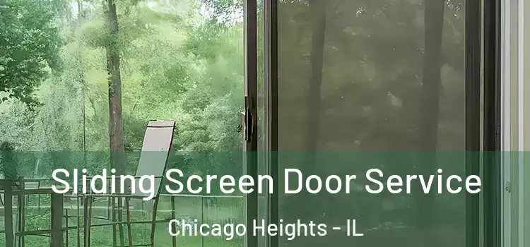 Sliding Screen Door Service Chicago Heights - IL